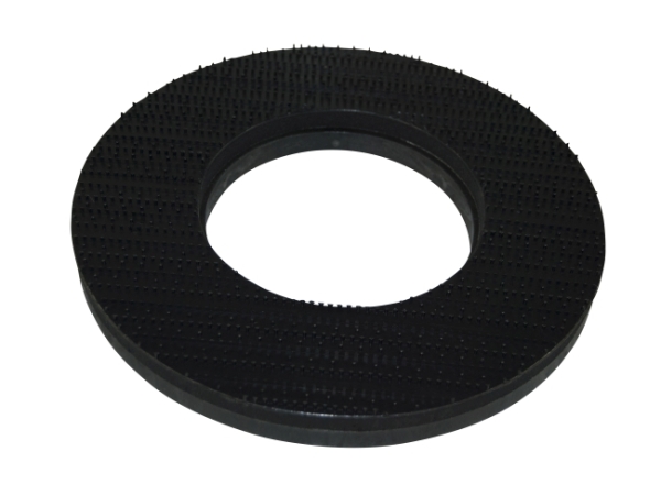 Treibteller für Pads bis 305 mm Vollhaftbelag schwarz mit Moosgummi - Gamma 55