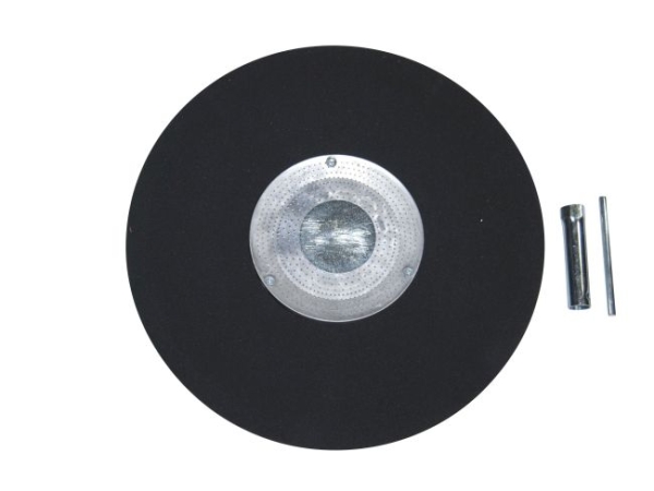 Treibteller für Schleifscheiben mit Montageschlüssel Schleiftellerbelag Zellkautschuk 10 mm - Deluxe 43