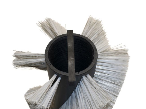 Kehrwalze Poly 0,7 gewellt weiß/Welldraht 0,3 vz - Floor 1000 E / 1000 T