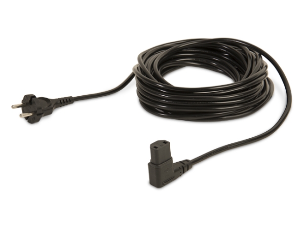 Netzkabel - Schuko Stecker / Kaltgerätestecker schwarz - S 12+