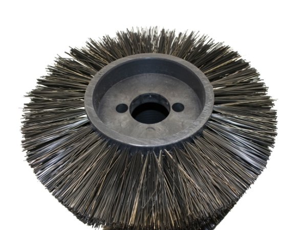 Kehrwalze Poly 1,2 glatt schwarz/Welldraht 0,7 vz - 191B / 191D / 191LPG