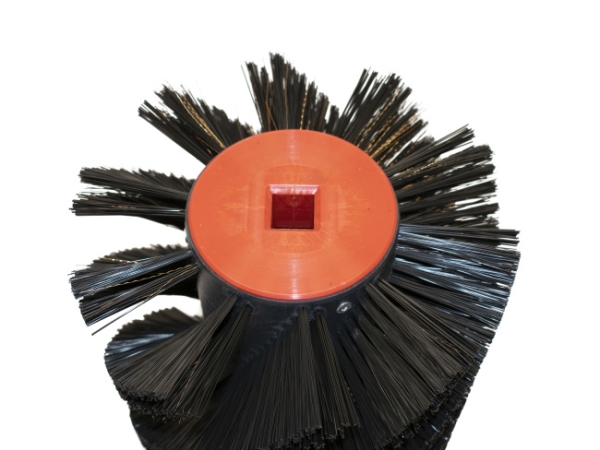 Kehrwalze Poly 1,0 glatt schwarz/Poly 0,5 glatt schwarz - IPC-Gansow 75