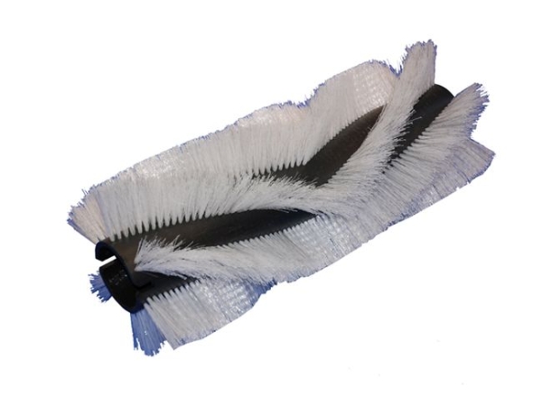 Kehrwalze Poly 0,7 gewellt weiß/Welldraht 0,4 vz - Jet 720