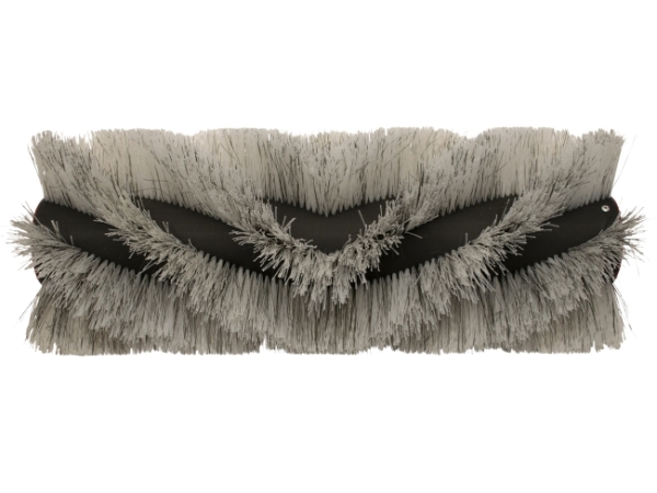 Kehrwalze Poly 1,0 glatt weiß/Welldraht 0,4 vz