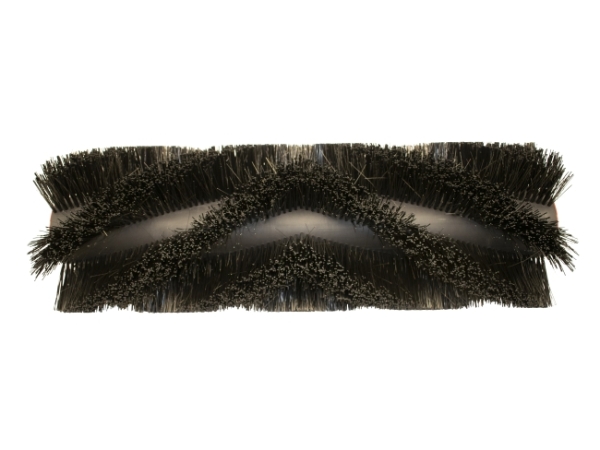 Kehrwalze Poly 1,0 glatt schwarz/Welldraht 0,4 vz - IPC-Gansow 150