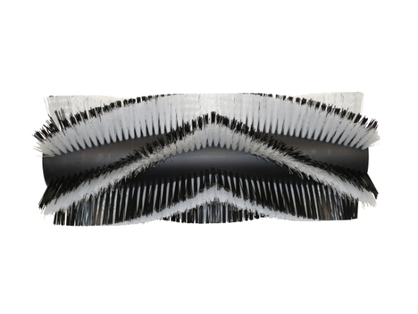 Kehrwalze Poly 1,0 glatt schwarz/0,45 glatt weiß