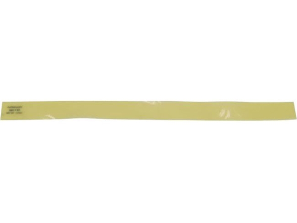 Sauglippe vorne Polyurethan gelb - 40 BF 53 - gerader Saugfuss - roter Fl. (290202)