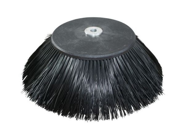 Seitenbesen Poly 1,2 glatt schwarz/Welldraht 0,5 vz