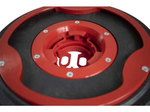 Schrubbbürste - Waschbeton mit Wasserverteilring Poly 0,45