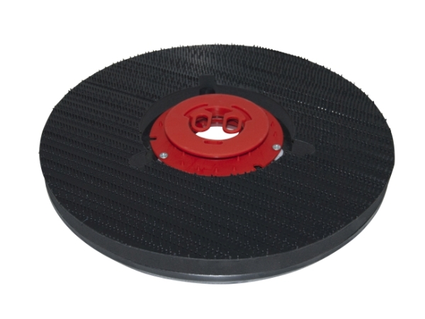 Treibteller für Pads bis 430 mm Vollhaftbelag schwarz mit Moosgummi