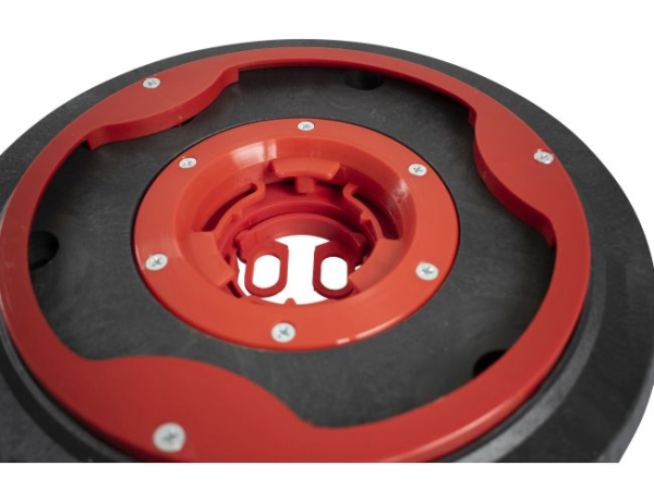 Schrubbbürste - mit Wasserverteilring Waschbeton Poly 0,45