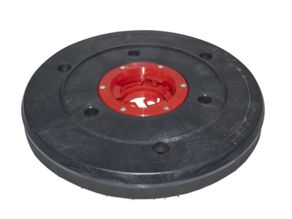 Treibteller für Pads bis 430 mm Vollhaftbelag schwarz mit Moosgummi