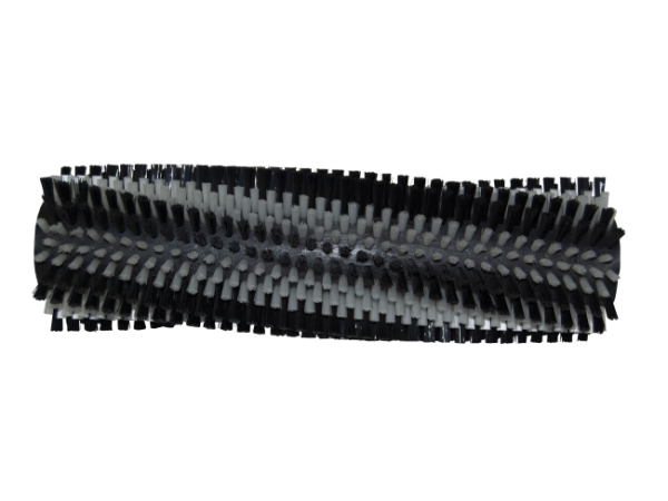 Walzenbürste Nylon 0,25 glatt weiß/0,35 glatt schwarz - 10 K 40