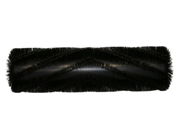 Kehrwalze Poly 1,2 glatt schwarz/Welldraht 0,5 vz