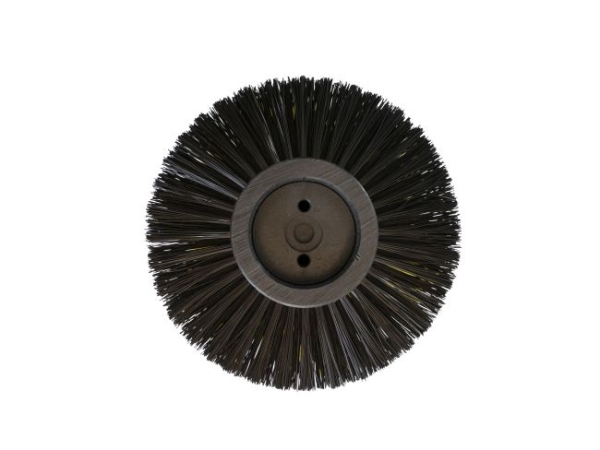 Kehrwalze Poly 1,0 glatt schwarz / 1,5 x 2,5 mm gelb