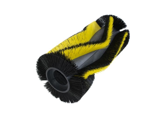 Kehrwalze Poly 1,4 mm gelb/Poly 0,9 mm schwarz
