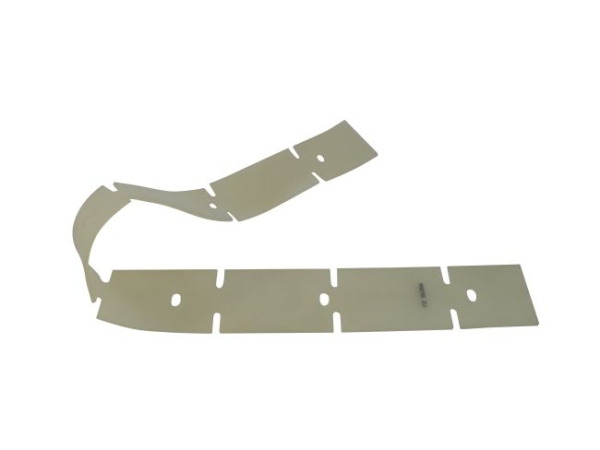 Sauglippe vorne Polyurethan transparent glatt