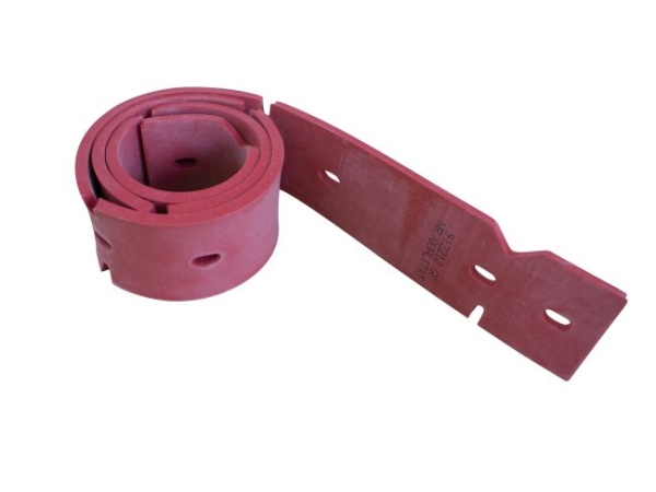 Sauglippe vorne für 76 cm Saugfuß - nanoRADE rot