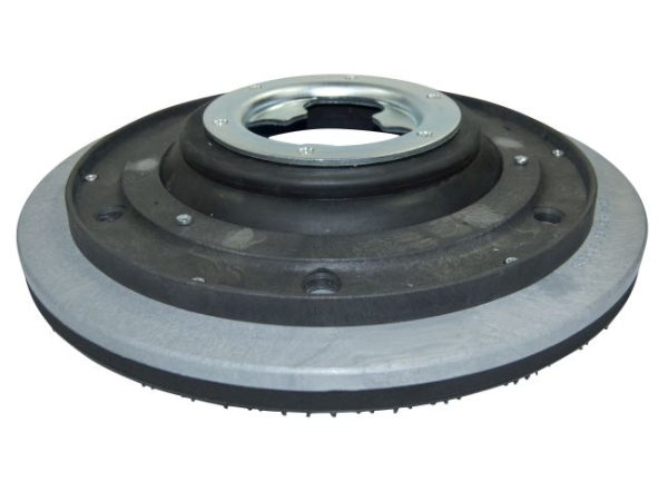 Treibteller mit DOM für Pads bis 430 mm Vollhaftbelag schwarz mit Moosgummi - MX 05-17