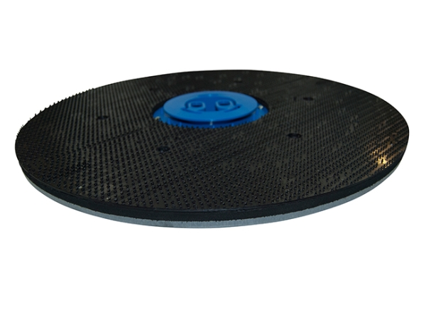 Treibteller mit DOM für Pads bis 530 mm Vollhaftbelag schwarz mit Moosgummi - MX 05-21