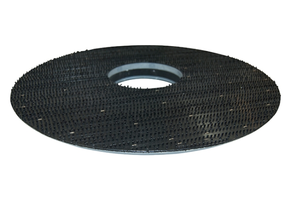 Treibteller mit DOM für Pads bis 430 mm Vollhaftbelag schwarz ohne Moosgummi