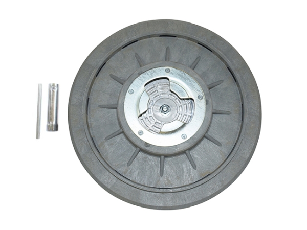 Treibteller für Schleifscheiben mit Montageschlüssel Schleiftellerbelag Zellkautschuk 10 mm - RA BM 100-80