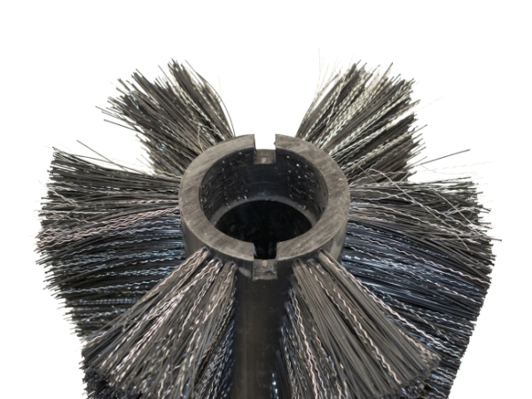 Kehrwalze Poly 1,0 glatt schwarz/Welldraht 0,4 vz - SR1550C-B / SR1550C-D / SR1550C-P