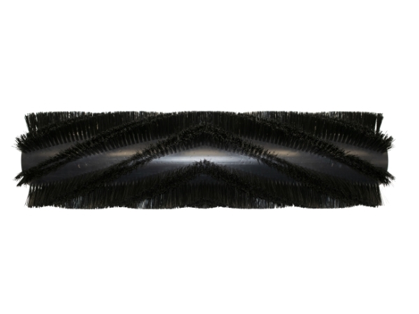 Kehrwalze Poly 1,0 glatt schwarz/Welldraht 0,4 vz