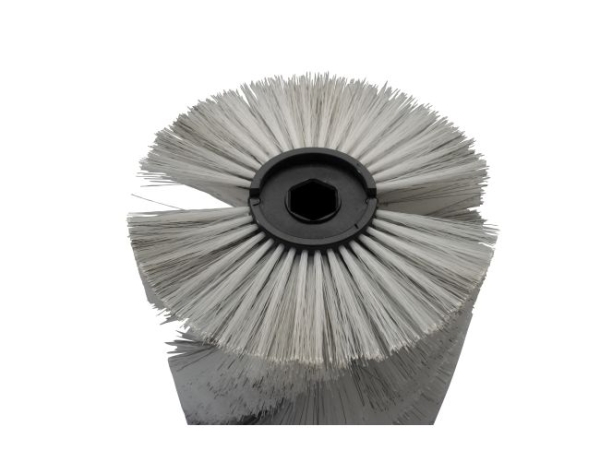 Kehrwalze Poly 0,75 glatt weiß/Welldraht 0,3 vz - SW4000