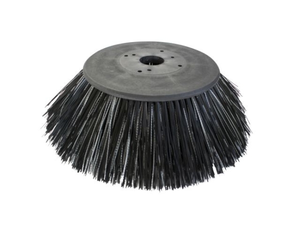 Seitenbesen Poly 1,2 glatt schwarz/Welldraht 0,3 vz