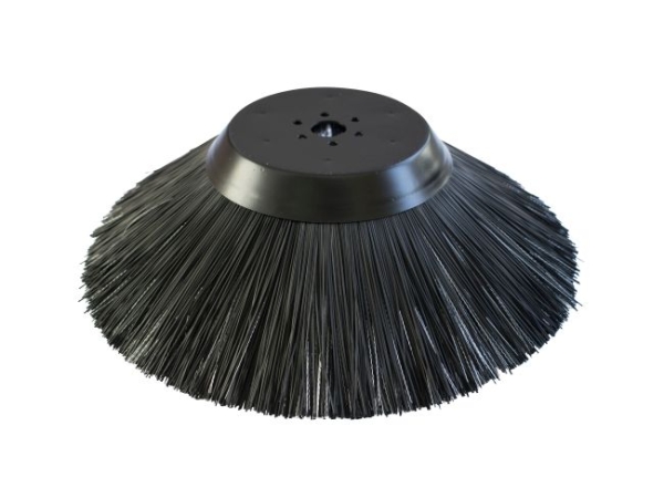 Seitenbesen Poly 1,0 glatt schwarz/Welldraht 0,3 vz - SW5080