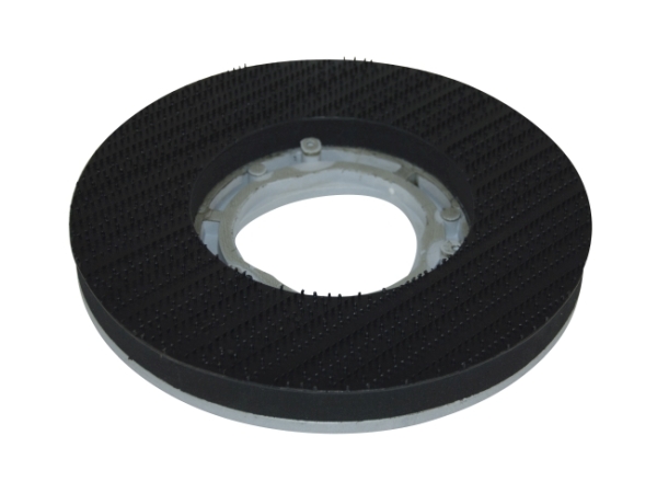 Treibteller für Pads bis 325 mm Vollhaftbelag schwarz mit Moosgummi