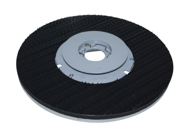Treibteller für Pads bis 325 mm Vollhaftbelag schwarz mit Moosgummi