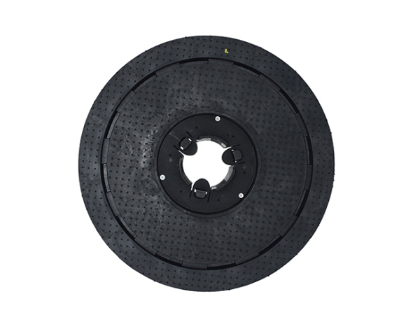 Treibteller mit DOM für Pads bis 430 mm Vollhaftbelag schwarz ohne Moosgummi