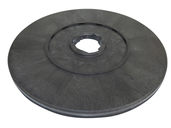 Treibteller für Pads bis 635 mm Vollhaftbelag schwarz mit Moosgummi