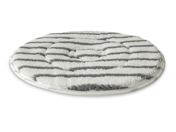 Microfaser-Pad weiß/grau 15 Zoll - VE 5 Stück