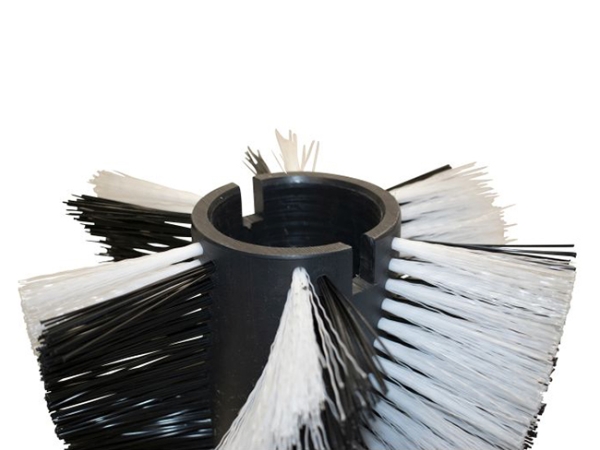 Kehrwalze Pulimat Poly 1,0 schwarz/1,0 weiß