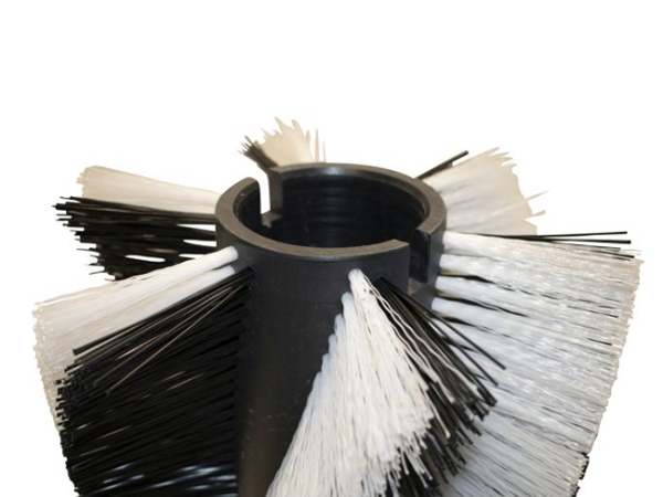 Kehrwalze Pulimat Poly 1,0 schwarz/1,0 weiß