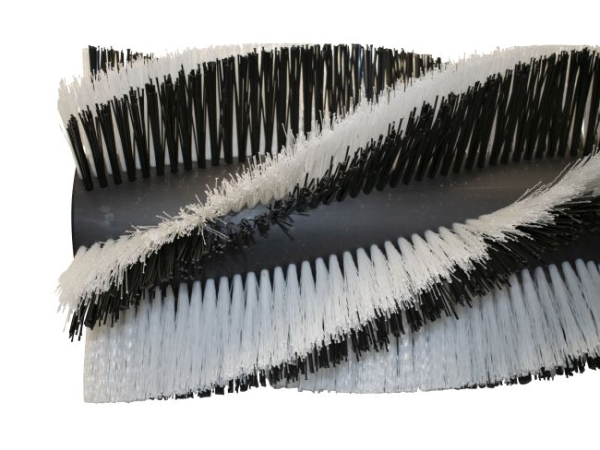 Kehrwalze Pulimat Poly 1,0 schwarz/1,0 weiß