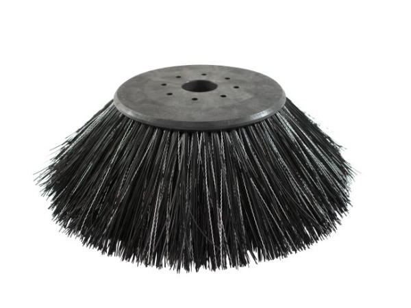 Seitenbesen Poly 1,0 glatt schwarz/Welldraht 0,3 vz - 1200 ET / EW