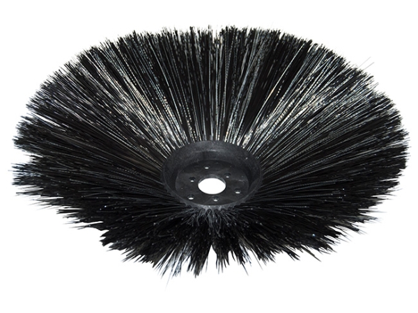 Seitenbesen Poly 0,4 glatt schwarz/Welldraht 0,3 vz