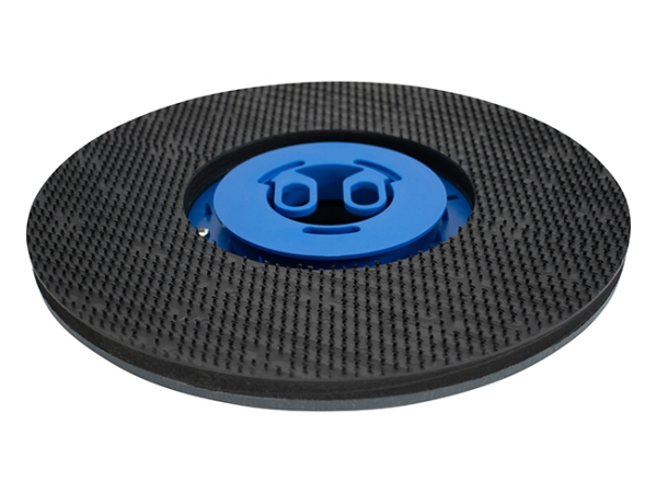 Treibteller mit DOM für Pads bis 355 mm Vollhaftbelag schwarz mit Moosgummi - E250