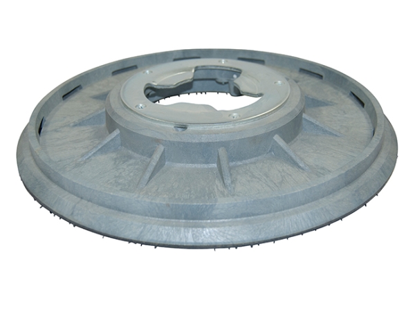 Treibteller mit DOM für Pads bis 380 mm Vollhaftbelag schwarz ohne Moosgummi - E250