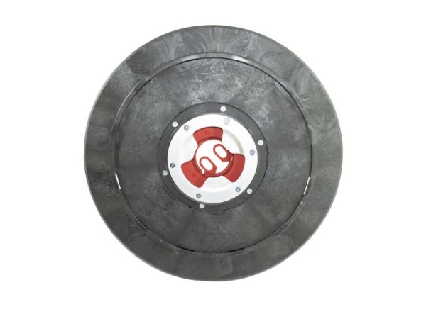 Treibteller für Pads bis 510 mm Vollhaftbelag schwarz mit Moosgummi