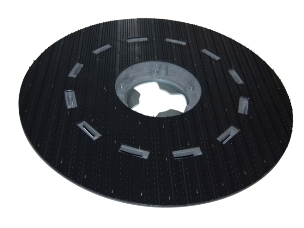 Treibteller für Pads bis 530 mm Vollhaftbelag schwarz ohne Moosgummi