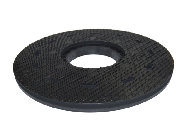 Treibteller für Pads bis 410 mm Vollhaftbelag schwarz mit Moosgummi