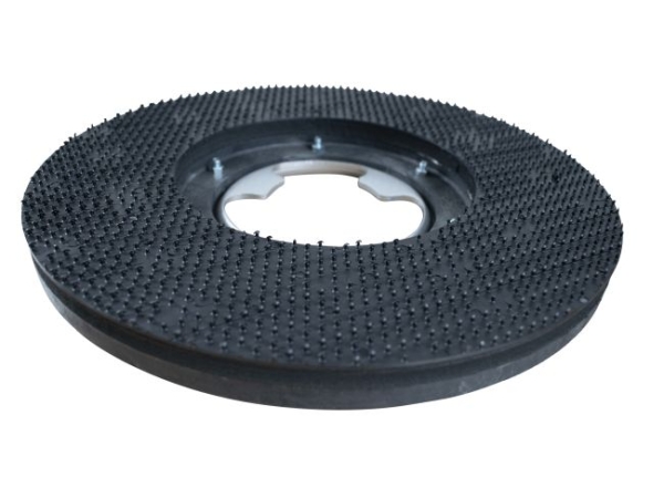 Treibteller für Pads bis 325 mm Vollhaftbelag schwarz mit Moosgummi - Single 33