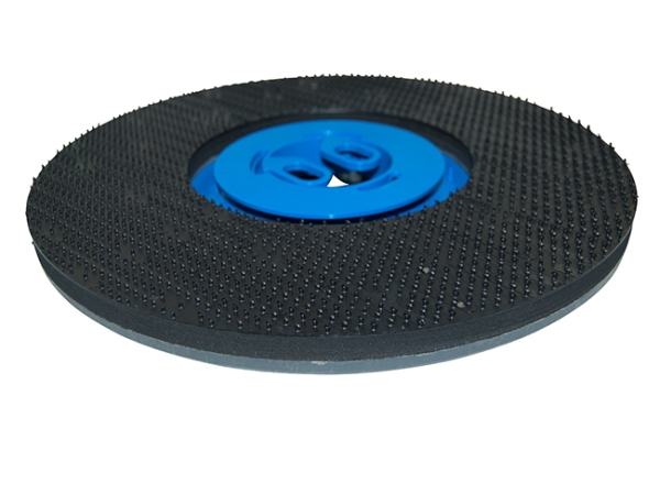 Treibteller mit DOM für Pads bis 355 mm Vollhaftbelag schwarz mit Moosgummi - Single 33