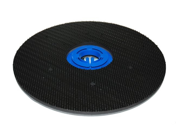 Treibteller mit DOM für Pads bis 530 mm Vollhaftbelag schwarz mit Moosgummi - Single 53