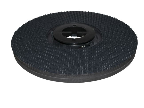 Treibteller für Pads bis 380 mm Vollhaftbelag schwarz mit Moosgummi - Vispa 35